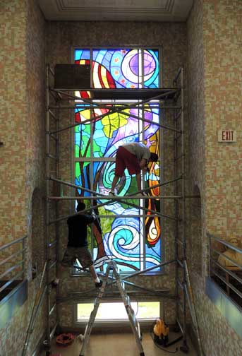 How To: Create a Stained Glass Window by Silkwater Glass