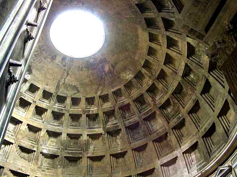 the pantheon dome